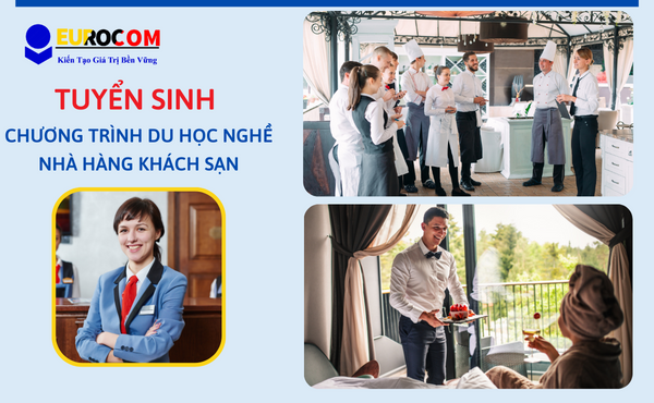 Eurocom tuyển sinh du học nghề Đức ngành nhà hàng khách sạn